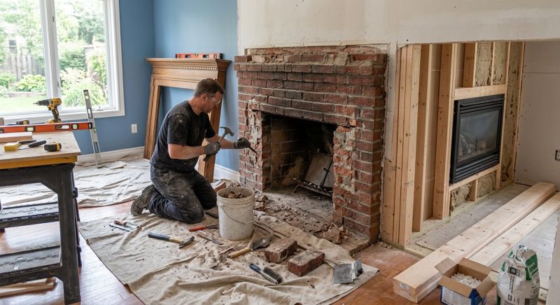 Fireplace Remodeling Service in Conroe, TX