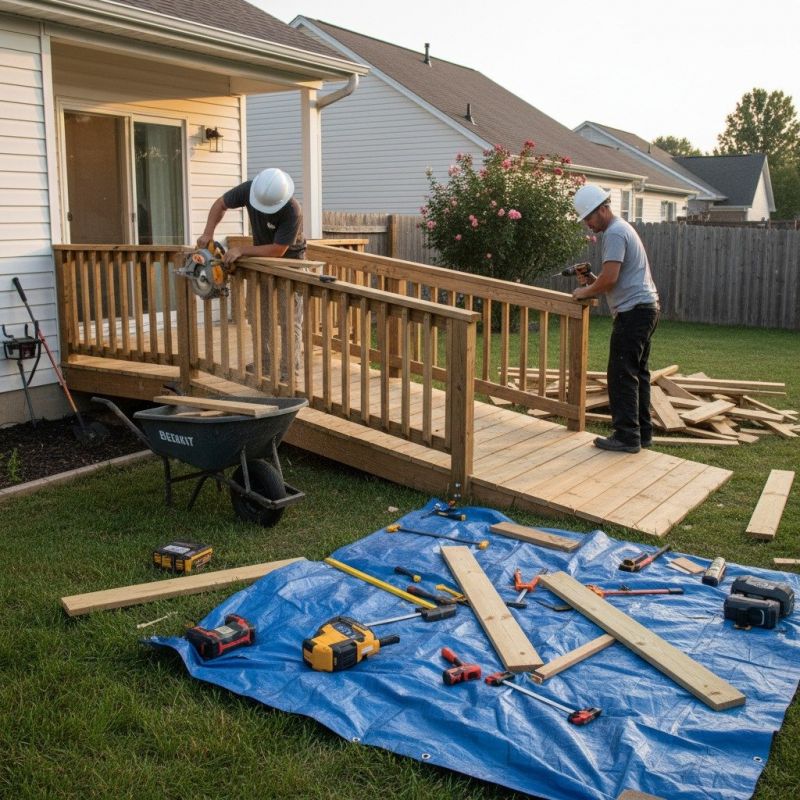 Handicap Ramp Repair in Denver, CO