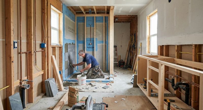 Bathroom Floor Replacement in Denver, CO