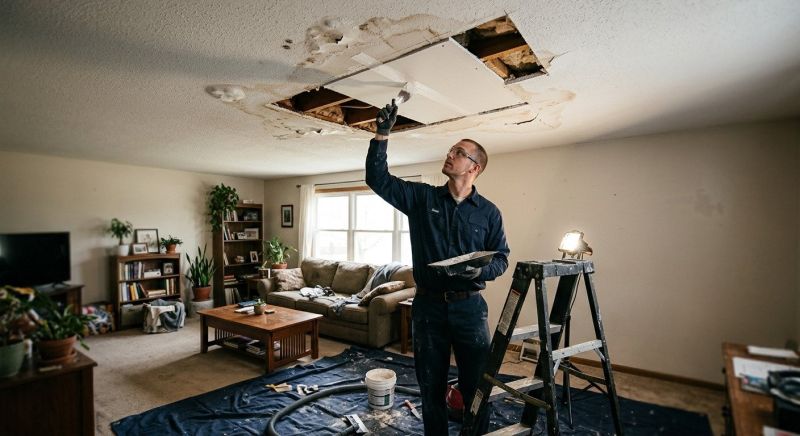 Ceiling Leak Repair Service in Houston, TX