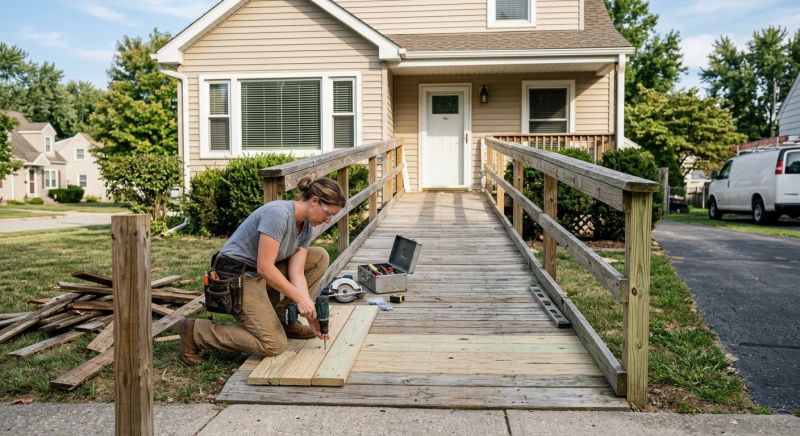 Disability Ramp Repair in Alpharetta, GA