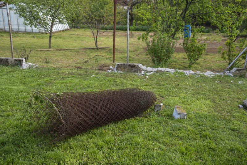 Cleared Property After Fence Removal