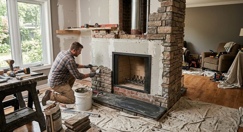 Fireplace Remodeling Service in Houston, TX