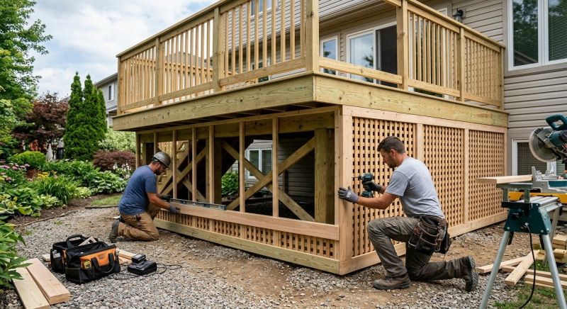 House Skirting Installation in Kansas City, KS