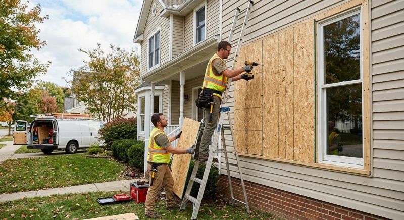 Window Boarding Service in Overland Park, KS
